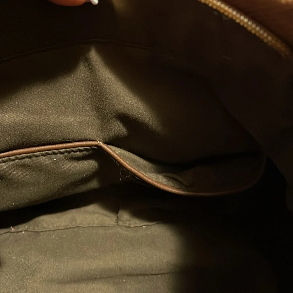 Gucci style bag brown and black with adjustable shoulder strap!! LIKE NEW!! - Picture 12 of 16